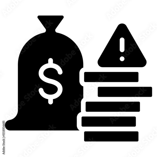 Financial Risk Icon