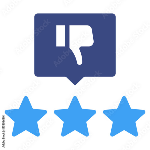 Negative Review Icon