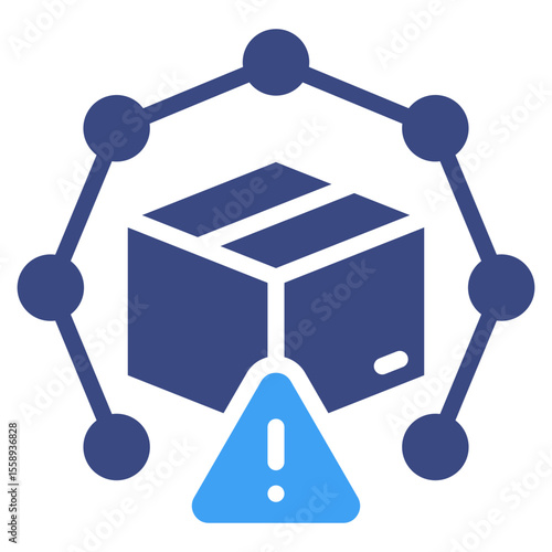 Supply Chain Disruption Icon