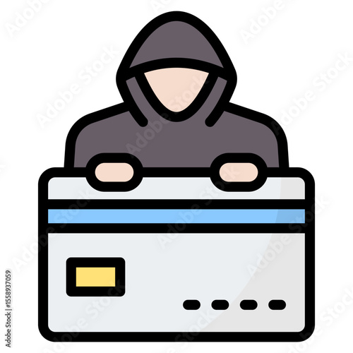 Credit Card Fraud Icon