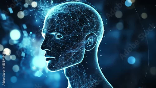 Digital Mind: A Networked Consciousness Visualization