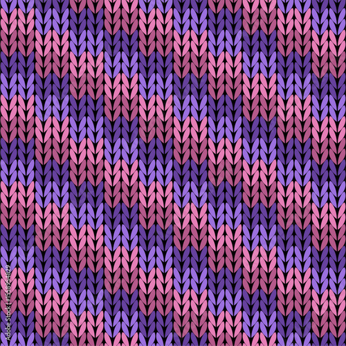 Knitted background pattern wallpaper knitting decorative print handmade textile knitting handiwork