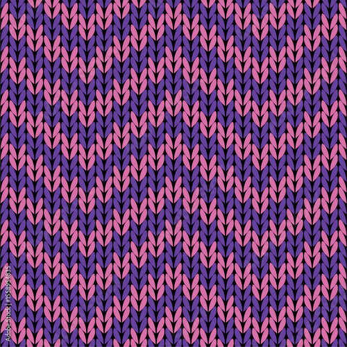 Knitted background pattern wallpaper knitting decorative print handmade textile knitting handiwork