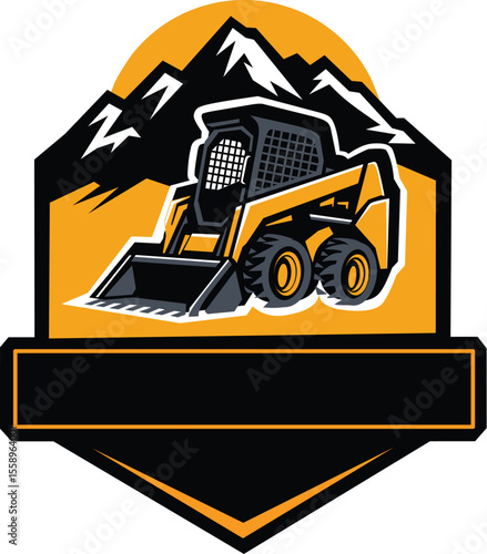 This design, inspired by heavy construction equipment, this logo is perfect for you, especially businesses related to construction.