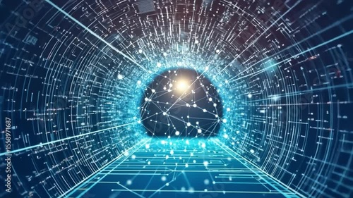 Digital Tunnel: A Journey into the Network's Core