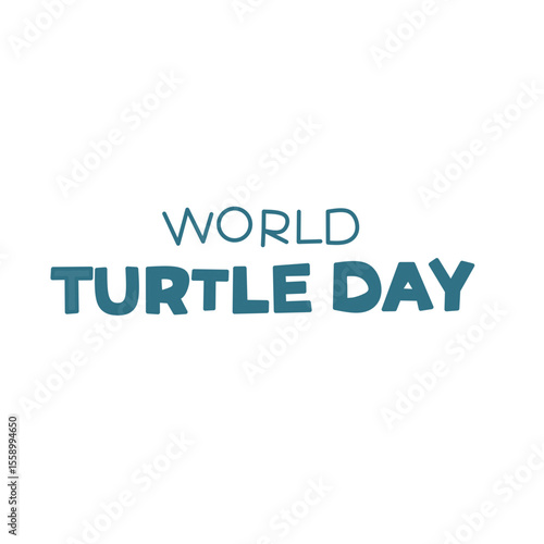 Vector World Turtle Day 
