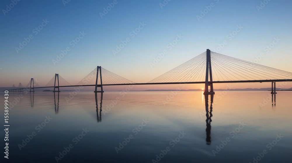 Obraz premium bridge in sea