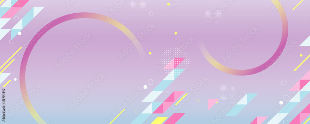 Fototapeta premium 春色グラデーション背景素材（淡いピンクとパープルの洗練デザイン） –Spring Gradient Background –