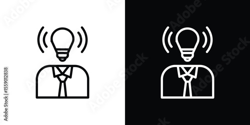 Brand awareness icon vector, Symbol, logo illustrations