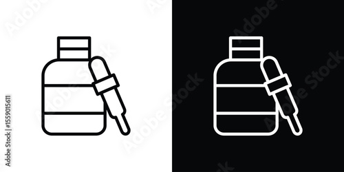 Serum icon vector, Symbol, logo illustrations