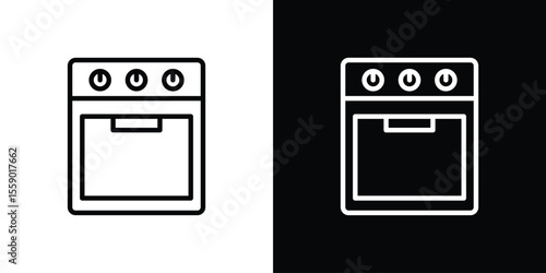 Oven icon vector, Symbol, logo illustrations