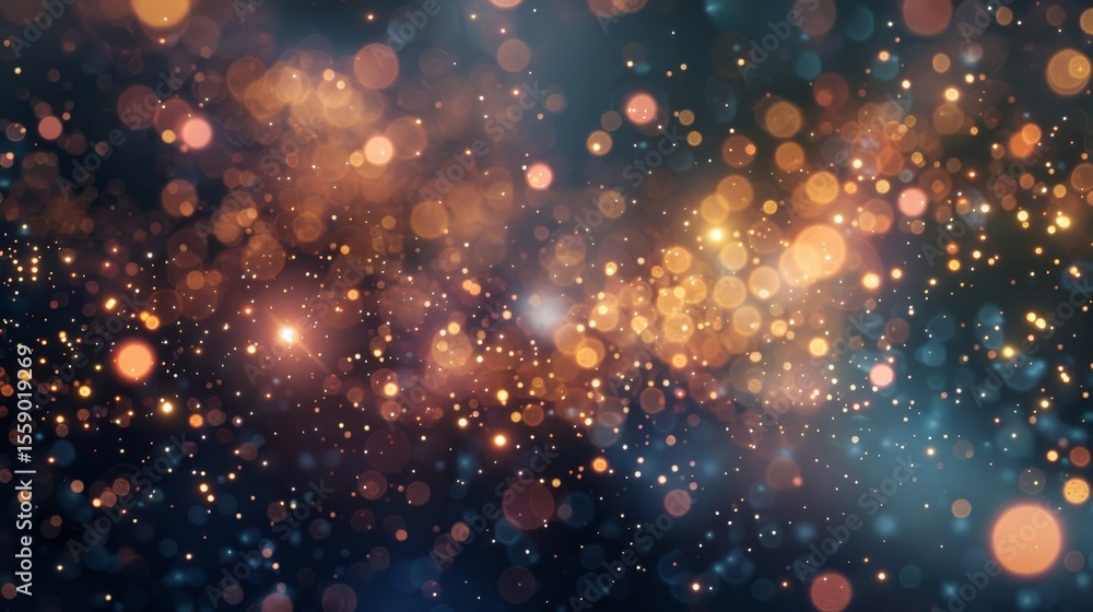 Fototapeta premium A mesmerizing night sky full of shimmering crypto constellations showcasing the everevolving world of digital money.