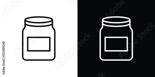 Jar icon vector, Symbol, logo illustrations