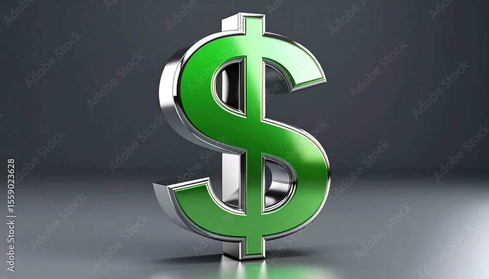 Obraz premium dollar sign 