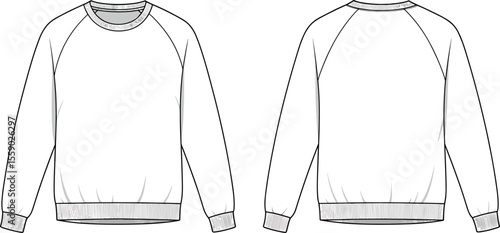 Technical flat sketch of a relaxed fit kimono robe with wide sleeves and a shawl collar, perfect for loungewear, sleepwear design, apparel, and pattern making.