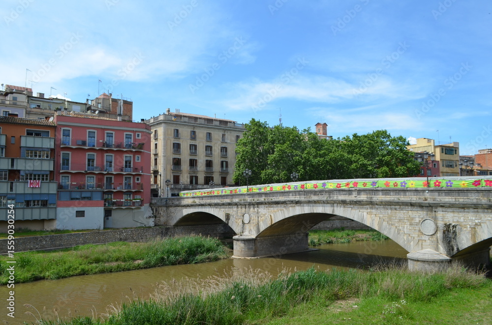 Fototapeta premium Gérone (Catalogne - Espagne)