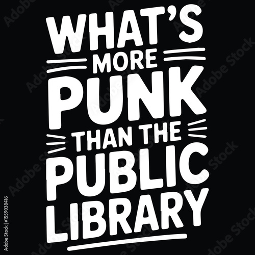 What's more punk than the public library