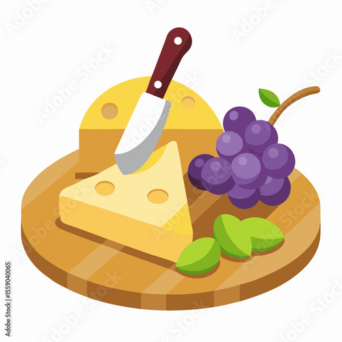 cheese and wine