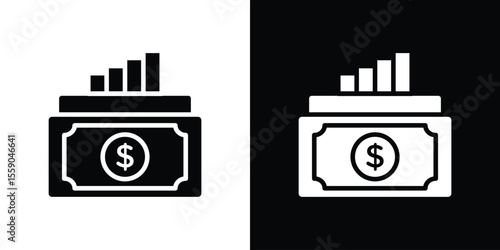 capital gain icon vector design element vector eps 10