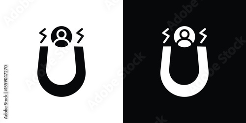 User engagement icon vector design element vector eps 10