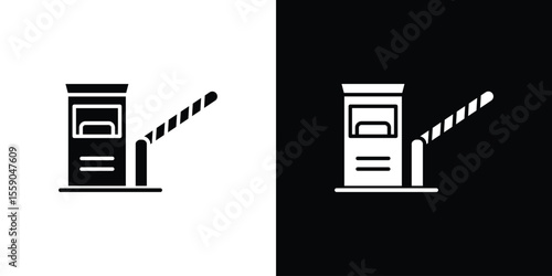 Toll road icon vector design element vector eps 10