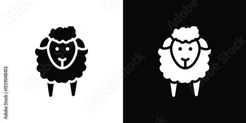 Sheep icon vector design element vector eps 10
