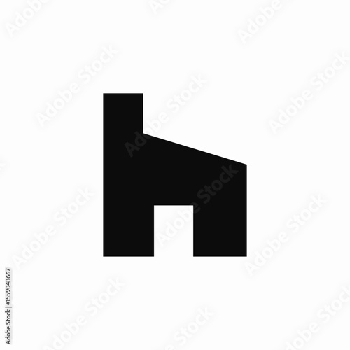 house chimney icon sign vector
