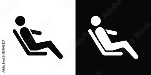 Resting icon vector design element vector eps 10