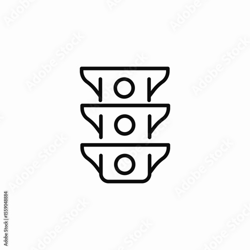lights traffic icon sign vector