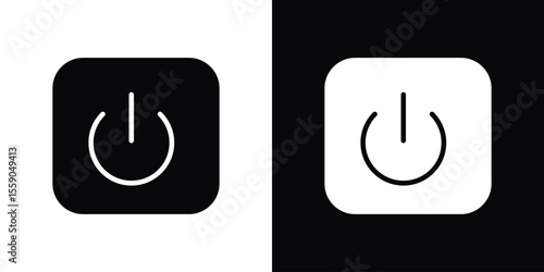 Power icon vector design element vector eps 10