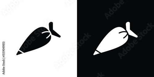 Pastry bag icon vector design element vector eps 10