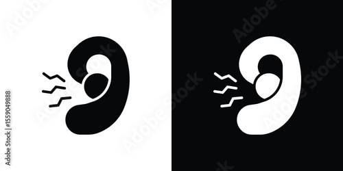 Otitis icon vector design element vector eps 10