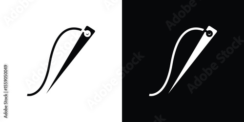 Needle icon vector, Symbol, logo illustrations