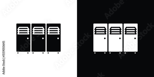 Locker icon vector, Symbol, logo illustrations