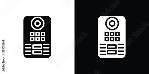 Intercom icon vector design element vector eps 10
