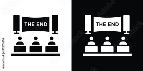Home cinema icon vector design element vector eps 10