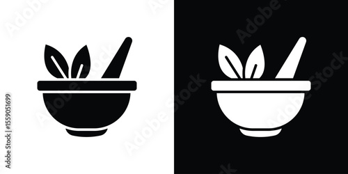 Herbal medicine icon vector design element vector eps 10