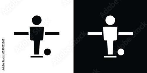 Foosball icon vector design element vector eps 10