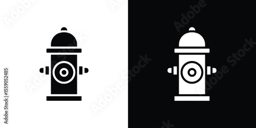 Fire hydrant icon vector, Symbol, logo illustrations