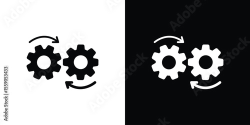 Devops icon vector design element vector eps 10