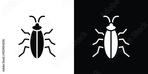 Cockroach icon vector design element vector eps 10