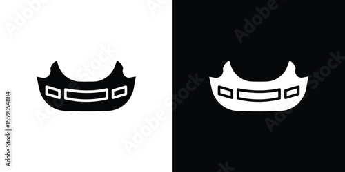 Car bumper icon vector design element vector eps 10