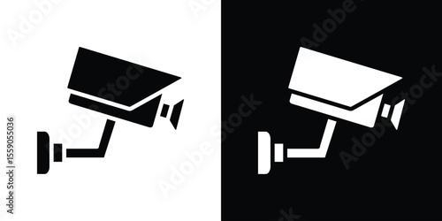 CCTV icon vector, Symbol, logo illustrations