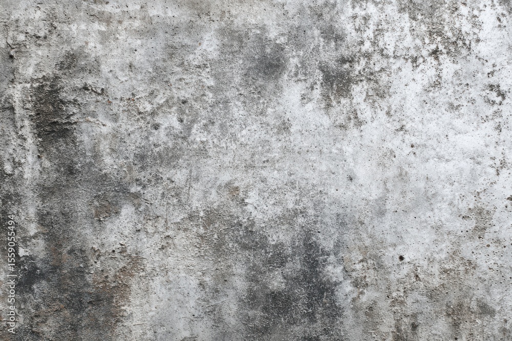 Obraz premium Weathered gray concrete surface for urban architecture, modern design, and industrial backgrounds