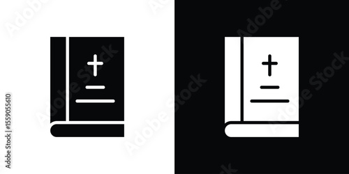 Bible icon vector, Symbol, logo illustrations
