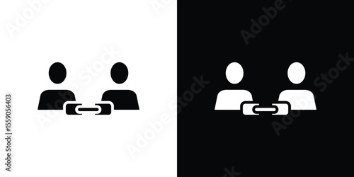 Affiliate link icon vector design element vector eps 10