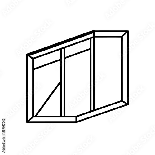 frameless corner glass window