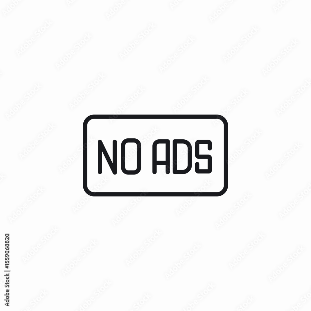 advertisement free icon sign vector advertisement free icon sign vector