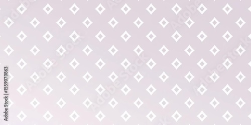 Subtle, repeating white diamond pattern on a clean background, shiny, digital