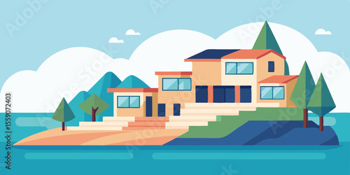 Cozy Seafront Homes In Coastal Setting